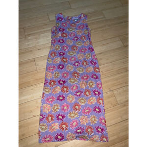 lori lundon large vintage dress floral